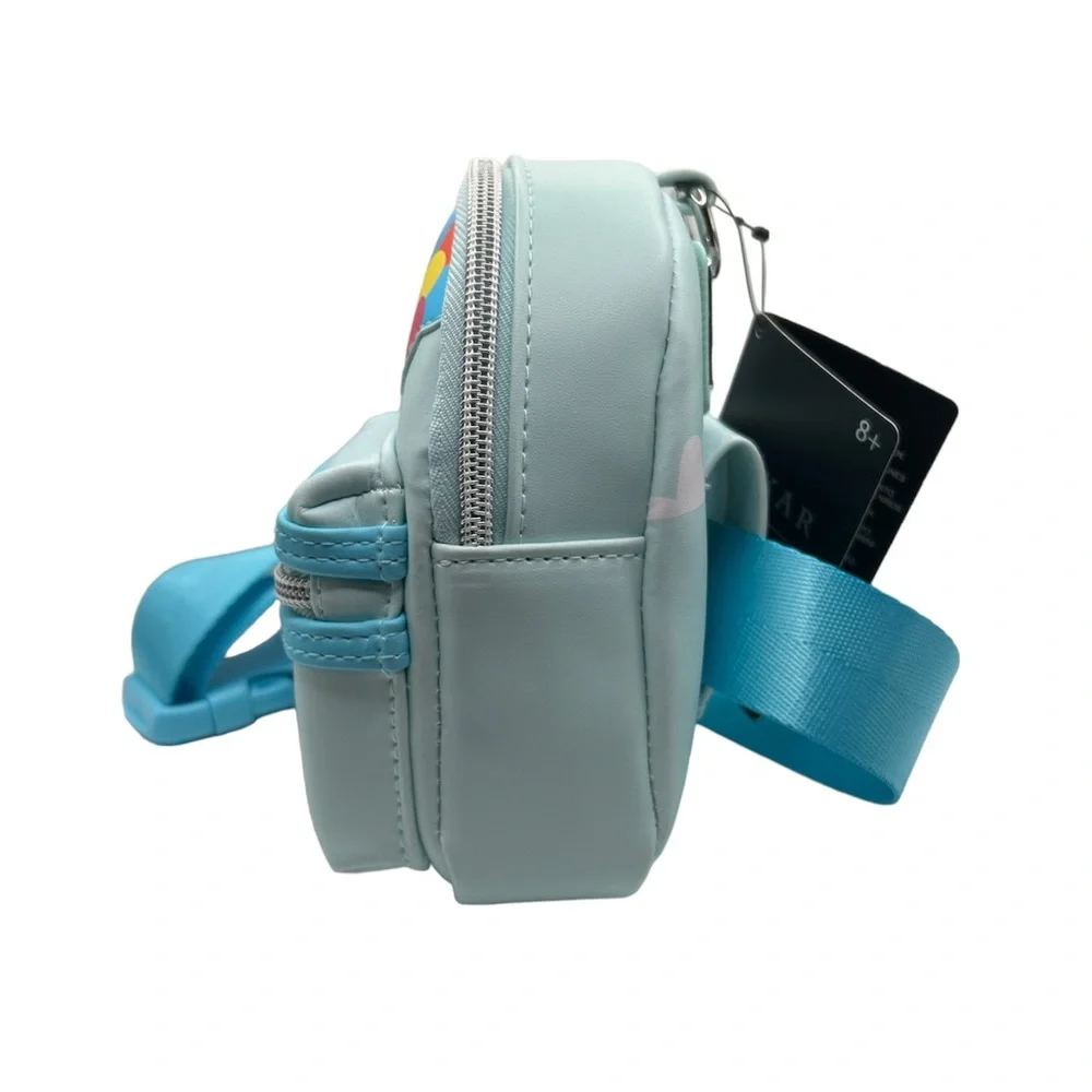 NWT Loungefly Disney Pixar Up Carl's House & Balloons Wristlet Fanny Pack Bag
